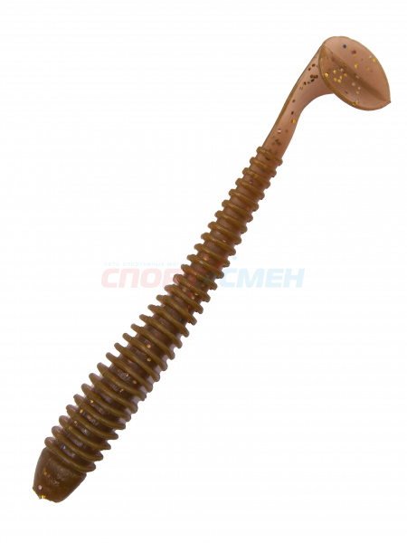 Приманка силиконовая AWEES Stick 3.5" (уп.7шт) цв.золотисто-коричневый