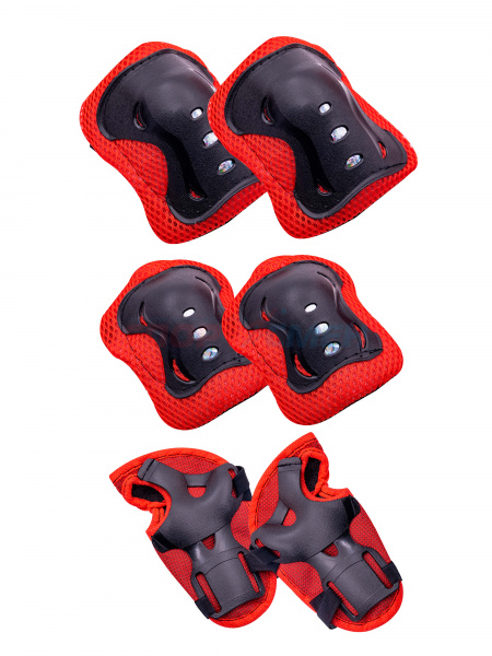 Коньки роликовые раздвижные Virtey Pegas  DJS-905 р. 31-42 цв.красный