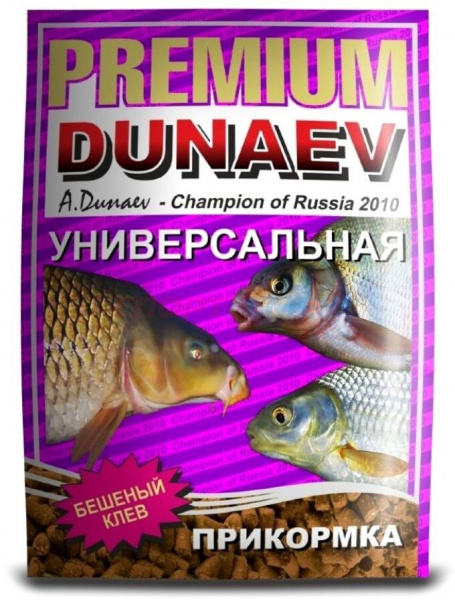 Прикормка Dunaev Pellets 1кг