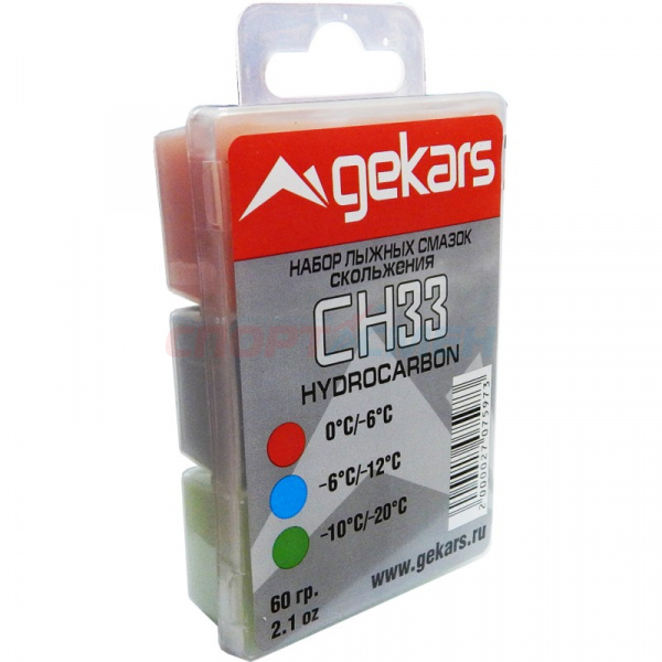 Парафин Gekars Combi 0-6/-6-12/-10-20 60гр