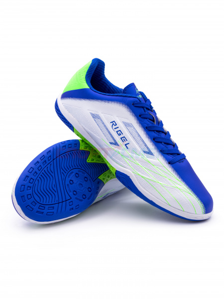 Кроссовки для зала Virtey 23885 Rigel р.33-45 цв.зелено-сине-белый