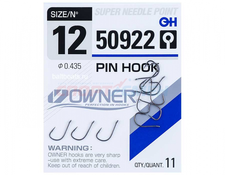 Крючки OWNER 50922 Pin Hook BC