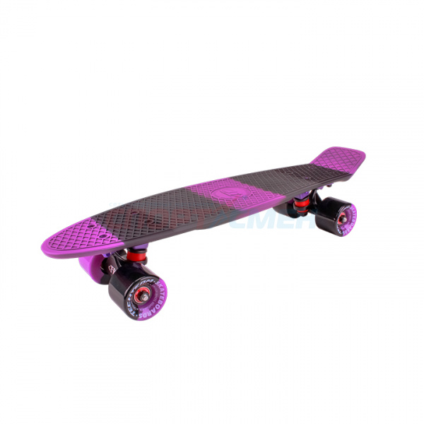 Пенниборд TT TLS-401M Multicolor 22  цв.фиолетово-черный