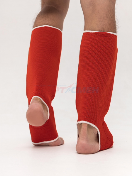 Защита голени и стопы Virtey SS01 XS-L цв.красный