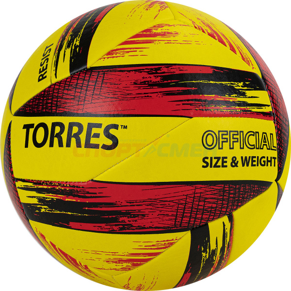 Мяч волейбольный TORRES V321305 Resist р.5