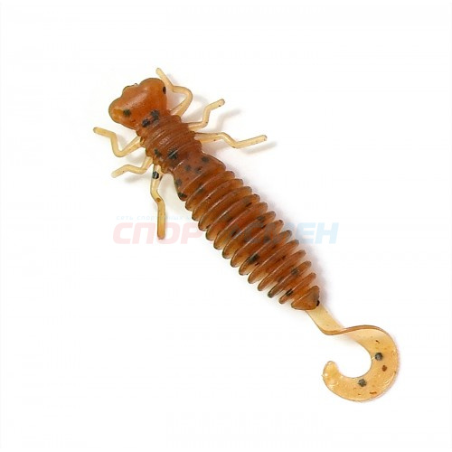 Приманка силиконовая Fanatik Larva LUX р.1.6"(10шт.) цв.Цвет: цв.002
