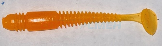 Приманка силиконовая AWEES Fry 3.9" (уп.5шт) цв.оранжевый