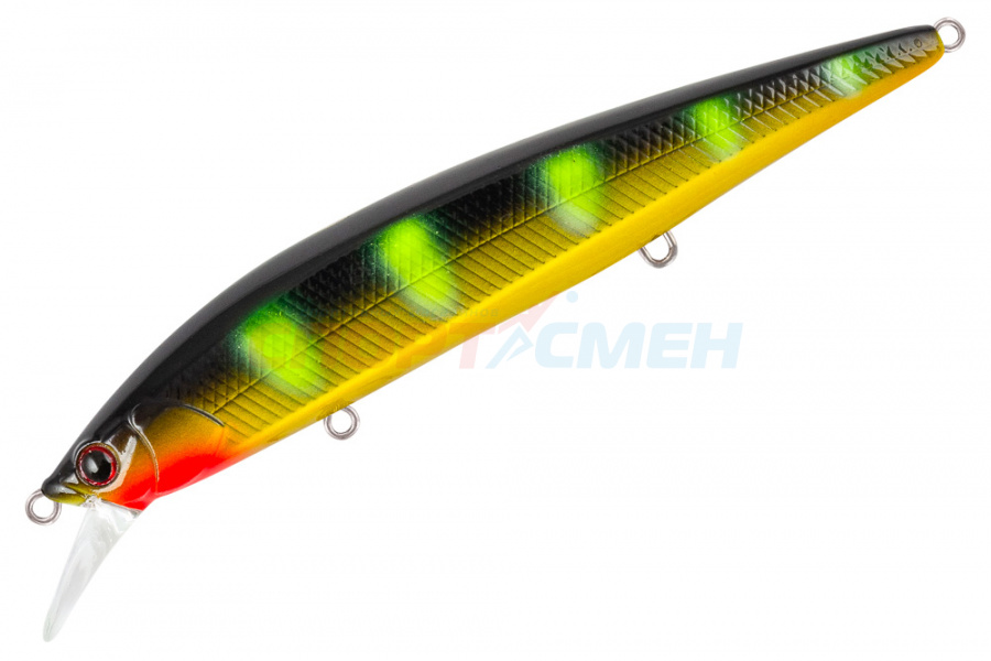 Воблер TsuYoki COLECTOR 110SP (16гр, 1,0-1,5м) цв.салатово-золотисто-черный
