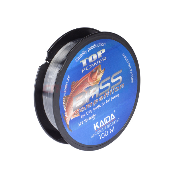 Леска Kaida 319 Bass New прозрачная 100м