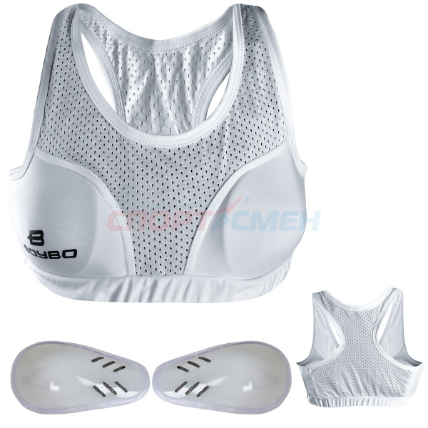 Защита груди BoyBo BP200 р.XS-M цв.белый