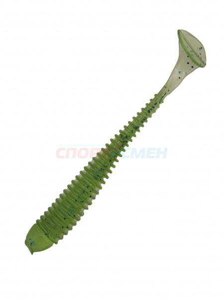 Приманка силиконовая AWEES Stick 3.5" (уп.7шт) цв.зеленый