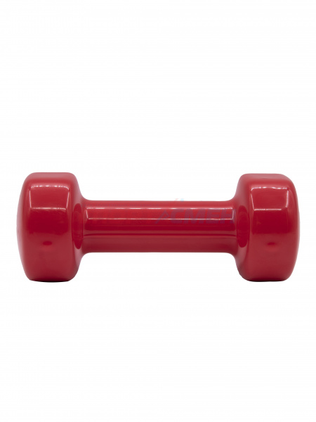 Гантель Virtey LKDB-504A виниловая 1,5кг red