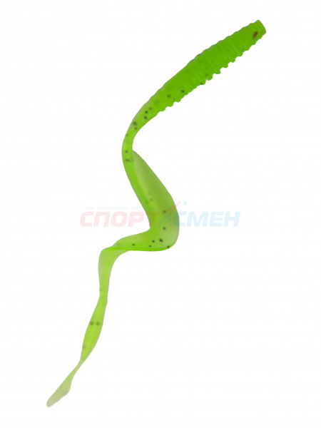 Приманка силиконовая AWEES Perch Desert 2,5" (уп.8шт) цв.светло-зелённый
