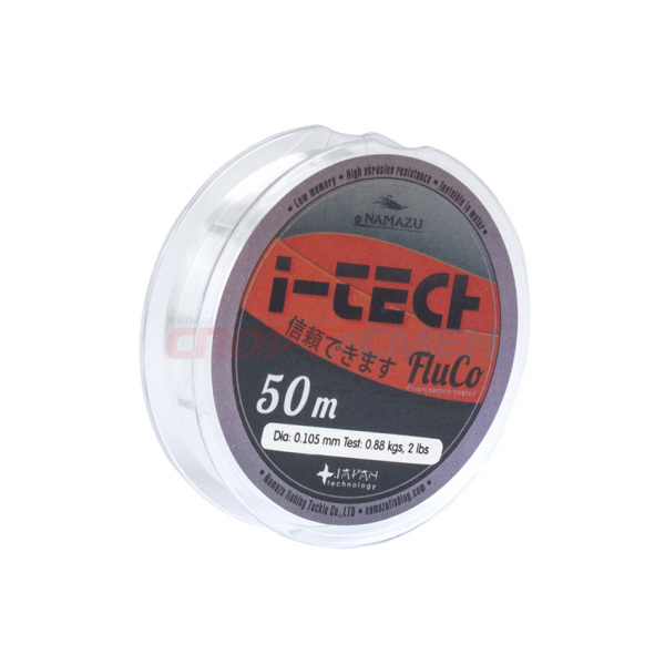 Леска Namazu I-Tech Fluco прозрачная 50м