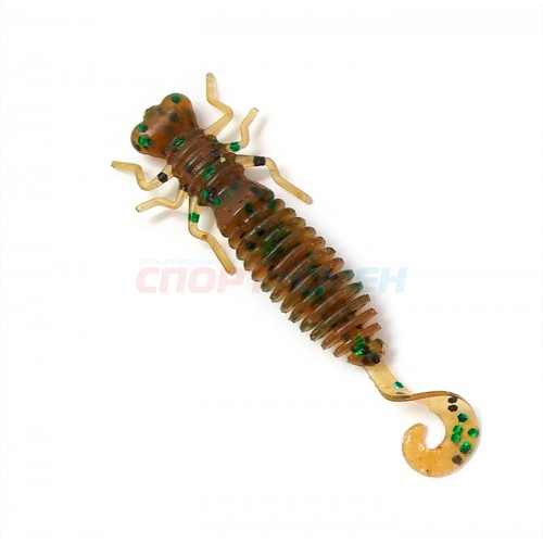Приманка силиконовая Fanatik Larva LUX р.1.6"(10шт.) цв.Цвет: цв.004