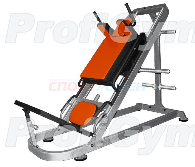 Тренажер силовой ProfiGym  ТД-0030-D жим ногами+гакк-машина