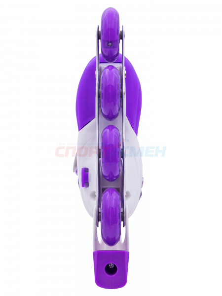 Коньки роликовые раздвижные Virtey Pegas  DJS-905 р. 31-42 цв.фиолетовый