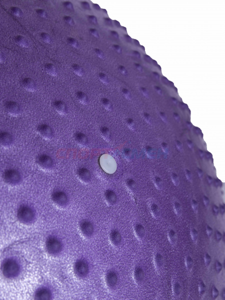 Фитбол Virtey LGB-1504 полумассажный 75см цв.фиолетовый