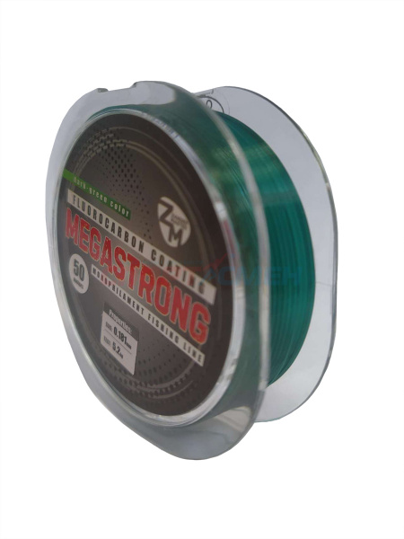 Леска ZM MegaStrong (зеленая) 50м