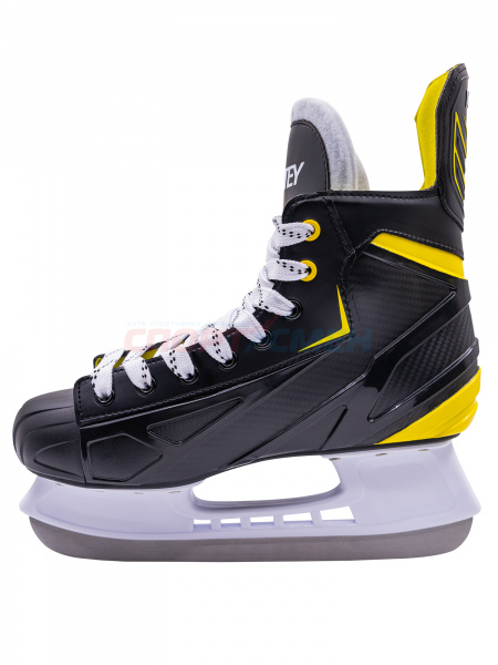 Коньки хоккейные Virtey Vegas PW-207 р.35-46 цв.желто-черный