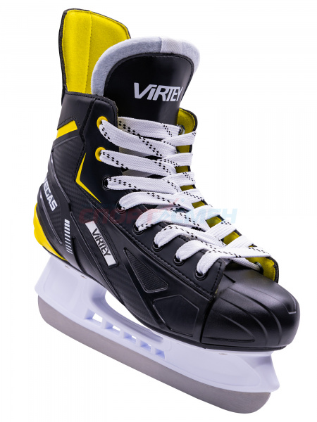 Коньки хоккейные Virtey Vegas PW-207 р.35-46 цв.желто-черный