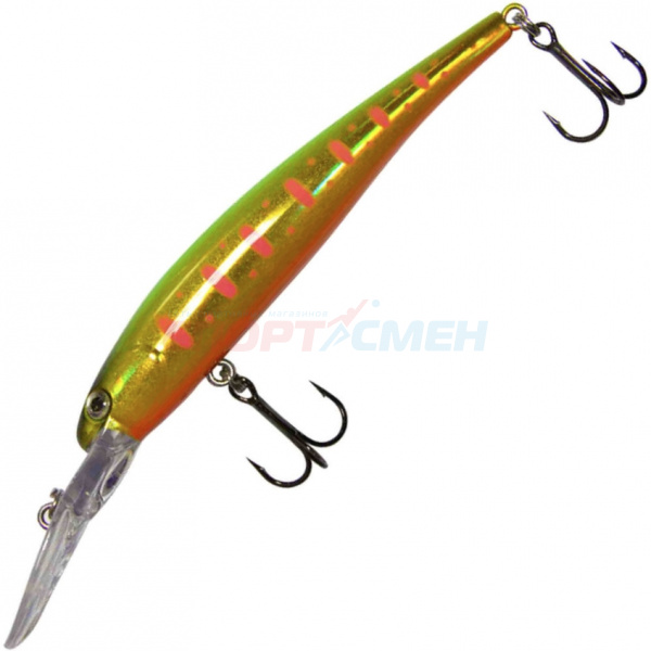 Воблер Rubicon Joker Minnow F 90мм 8,9гр, (3-4м)