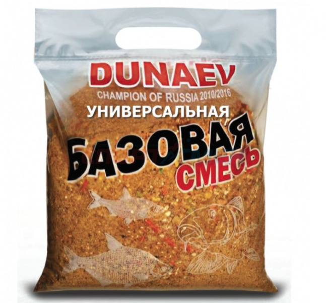 Прикормка Dunaev Базовая смесь 2,5кг