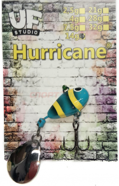 Тейл-спиннер HURRICANE 35гр
