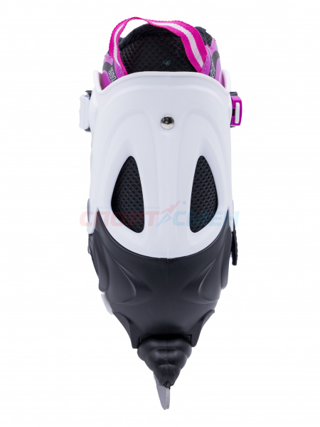 Коньки ледовые раздвижные Virtey JOY BW-902-2 р.31-42 цв.розовый
