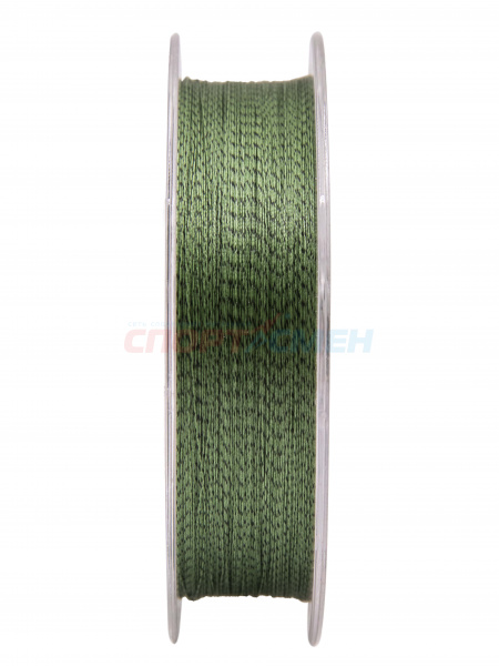 Шнур плетёный AWEES PE-X8 CAMO Dark Green 100м.