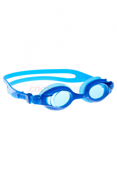 Очки для плавания Mad Wave M0419 02 Autosplash JR  цв.синий